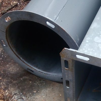 Металева вставка в самопливну трубу